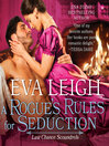 Cover image for A Rogue's Rules for Seduction